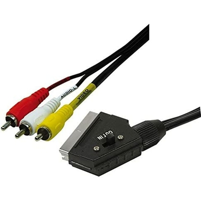 Product Καλώδιο 3 x RCA σε Scart EDM RCA x 3 Συνδετήρας Scart base image