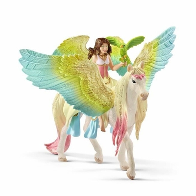 Product Μινιατούρα Schleich Fairy Surah with glitter Pegasus base image