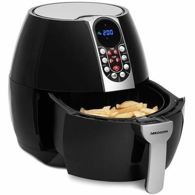 Product Φριτέζα Αέρος Medion 1500W 2,8 L Μαύρο/Ασημί base image