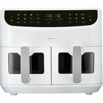 Product Φριτέζα Αέρος Medion LIFE P20 Λευκό Μαύρο 2600W 8,7 l base image