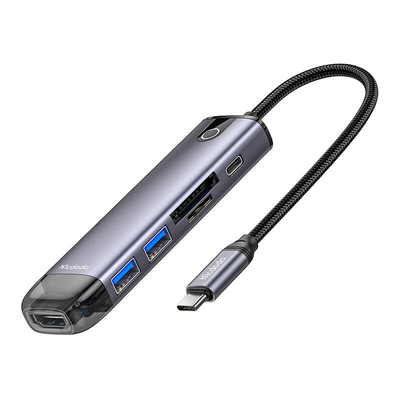 Product Docking Station Mcdodo HU-7420 10-in-1 USB-C (USB-C, HDMI, VGA, USB3.0*2, USB3.0*2, SD, TF) base image