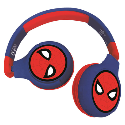 Product Ακουστικά Lexibook Ασύρματα Αναδιπλούμενα 2σε1 SpiderMan base image