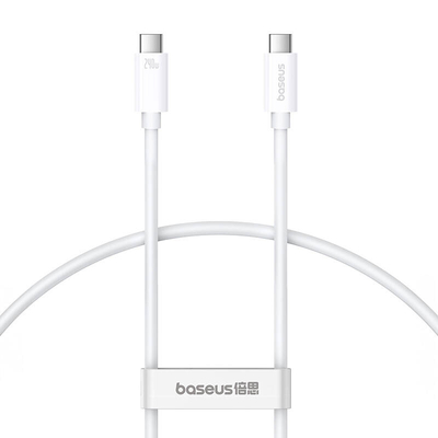 Product Καλώδιο USB-C Baseus for USB-C Superior USB4, 240W, 1m (bia?y) base image