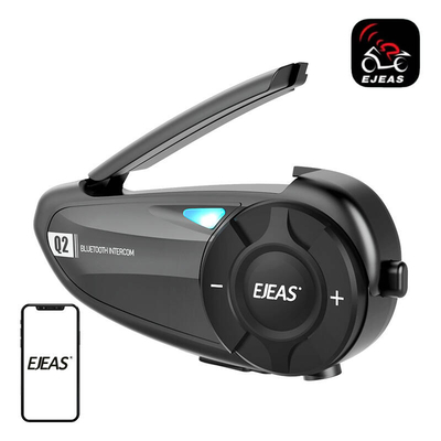 Product Ενδοεπικοινωνία για Κράνος Μηχανής EJEAS Q2 (Μαύρο) base image