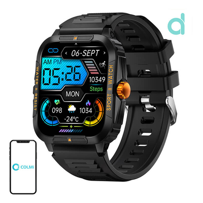 Product Smartwatch Colmi P76 (Μαύρο/Πορτοκαλί) base image