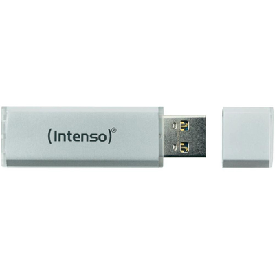 Product USB Flash 4GB Intenso Alu LineSilver USB 2.0 base image