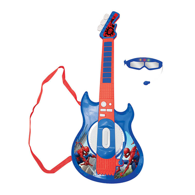 Product Μουσικό Παιχνίδι Lexibook Electronic guitar with microphone Spiderman base image