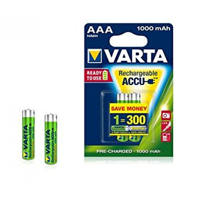 Product Μπαταρία Επαναφορτιζόμενη Varta Direct Energy (Blister) HR03 AAA 1x2 | 1000mAh base image