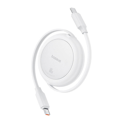 Product Καλώδιο USB Baseus Free2Pull Mini USB-C to USB-C USB 60W, 1, (white) base image