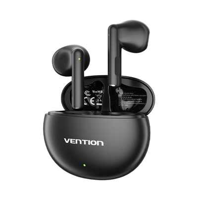 Product Bluetooth Ακουστικά Vention NBKB0, Earbuds Elf E06 (Black) base image