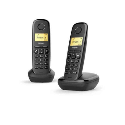 Product Ασύρματο Τηλέφωνο Gigaset A170 Duo (2 uds) Μαύρο Ασύρματο base image