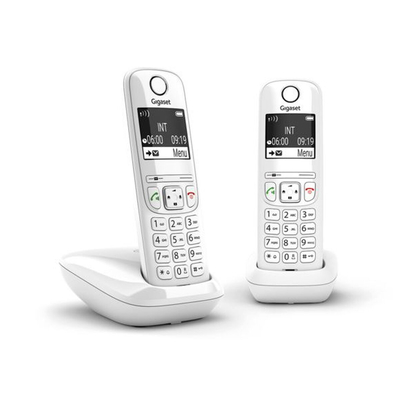 Product Ασύρματο Τηλέφωνο Gigaset AS690 Duo Λευκό base image