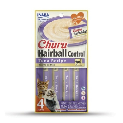 Product Σνακ Γάτας Inaba Churu 4 x 14 g Τόνος base image