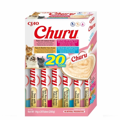 Product Snack for Cats Inaba Churu Ψάρια base image