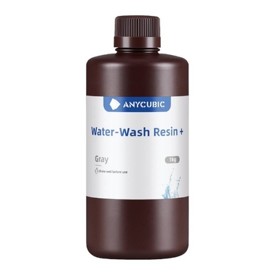 Product 3D Printer Resin Anycubic Water-Wash + (Grey) base image