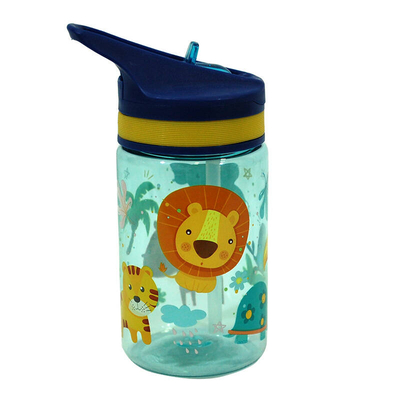 Product Παιδικό Παγούρι Kids Licensing Jungle 400ml (Διαφανές/Πολύχρωμο) base image