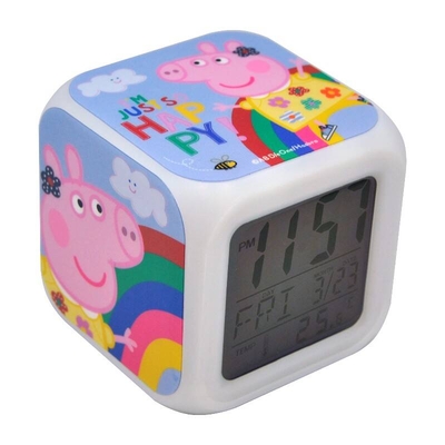 Product Παιδικό Ρολόι Kids Licensing Ψηφιακό με Ξυπνητήρι Peppa Pig PP17073 (Πολύχρωμο) base image