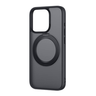 Product Θήκη Κινητού Baseus SkyRing Magnetic with Stand for iP 14 Pro Max + tempered-Glass and cleaning kit (Black) base image