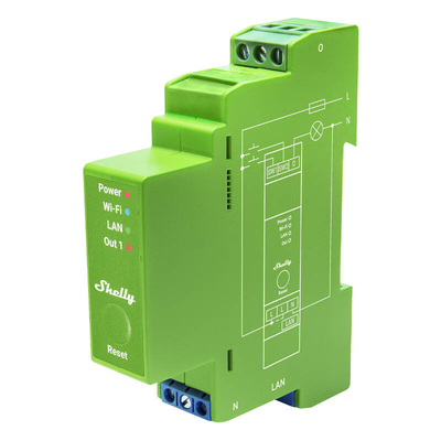 Product Διακόπτης Πίνακα DIN Rail Smart Switch Shelly Pro Dimmer , 1 channels base image