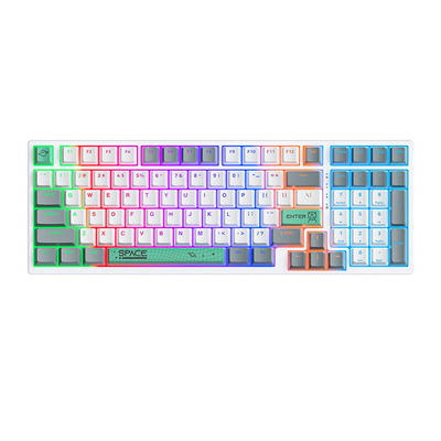 Product Πληκτρολόγιο Ενσύρματο Onikuma G38 98 Keys USB Mechanical White base image