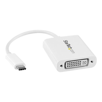 Product Αντάπτορας USB StarTech USB-C to DVI (Male / Female) White base image
