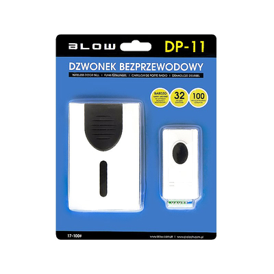 Product Ασύρματο Κουδούνι Blow 1 προς 1 base image