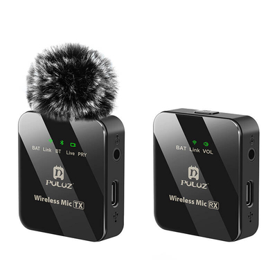 Product Μικρόφωνο Puluz Wireless Lavalier 1 TX + 1 RX base image