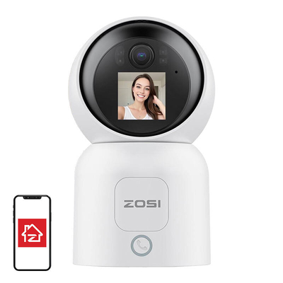 Product IP Κάμερα Zosi Εσωτερική C519M WiFi 5G 4MP (Λευκό) base image