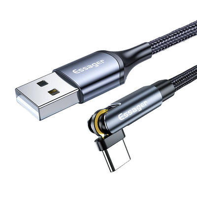 Product Καλώδιο USB Essager 3in1 EXCCXT-WX0G, USB-C/Lightning/Micro, 15W, 1m (grey) base image