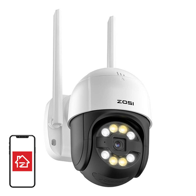 Product Κάμερα Παρακολούθησης Zosi C289 WiFi Pan Tilt 3MP IP66 με Κάρτα microSD 32GB (Λευκό) base image