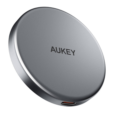 Product Ασύρματος Φορτιστής Aukey Magnetic MagFusion LC-MC10, 15W Qi2 (Black) base image