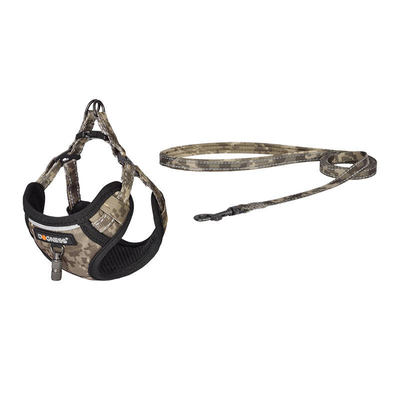 Product Σαμαράκι Dogness walking set leash 1,5m+harness for dog (moro) base image