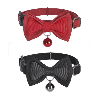 Product Κολάρο Dogness for cats 2 pcs (Genuine Leather Red/Fiber Black) base image
