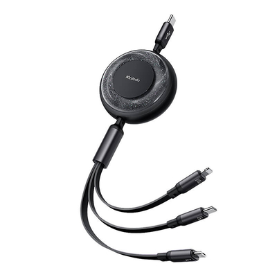Product Καλώδιο USB Mcdodo 3in1 to USB-C / Lightning / Micro USB CA-5220, 1.2m (Black) base image