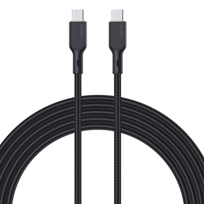Product Καλώδιο USB-C Aukey to USB-C CB-KCC102, 100W, 1.8m (Black) base image