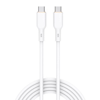 Product Καλώδιο USB-C Aukey to USB-C CB-SCC102, 100W, 1.8m (white) base image