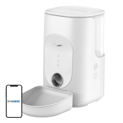 Product Ταΐστρα Dogness F16 WiFi 5G 4L smart with plastic bowl (White) base image