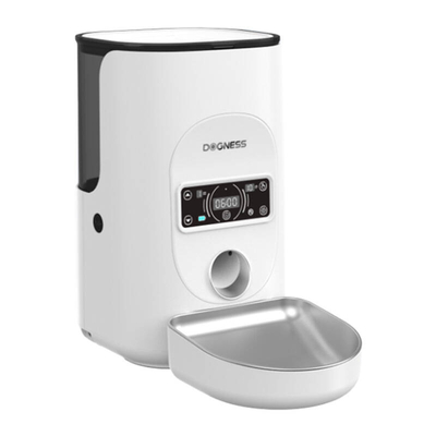 Product Ταΐστρα Dogness F17 4L smart with stainless steel bowl (White) base image