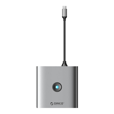 Product Docking Station Orico 8w1 HDMI 4K + 3x USB-A 3.0, USB-C, 100W PD + SD/TF base image