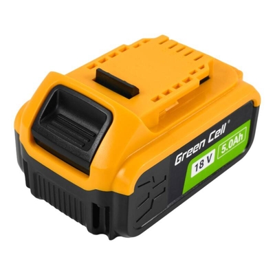 Product Μπαταρία Εργαλείου Green Cell PTDW18V5, DeWalt XR 18V 5Ah DCB184 base image