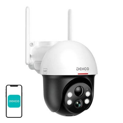 Product Κάμερα Παρακολούθησης Dekco Εξωτερική DC9L με Ηλιακό Πάνελ, Wi-Fi (Λευκό) base image