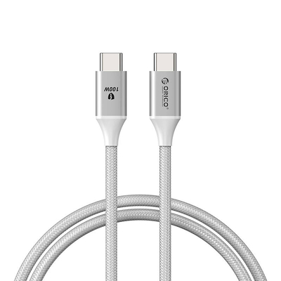 Product Καλώδιο USB Orico 100W USB-C to USB-C charging (white) base image
