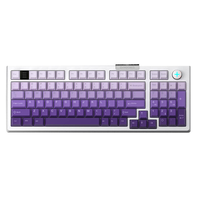 Product Πληκτρολόγιο Ενσύρματο Darmoshark Gaming TOP98 με Διακόπτη Optical (Λευκό) base image