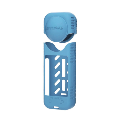 Product Θήκη Action Cameras Sunnylife Silicone + lens cover for Insta360 X4 (blue) base image