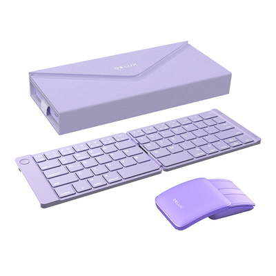Product Σετ Πληκτρολόγιο Και Ποντίκι Ασύρματο Delux foldable KF10 and MF10PRO base image