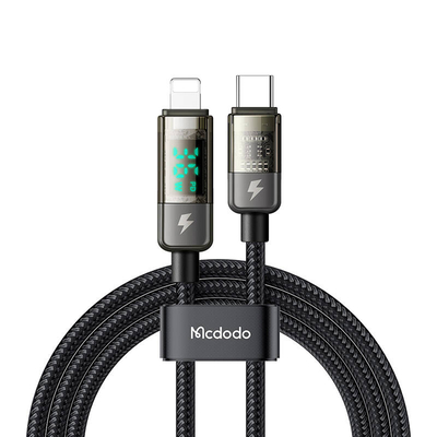 Product Καλώδιο USB Mcdodo CA-3600 USB-C to Lightning auto power off, 36W, 1.2m (Black) base image