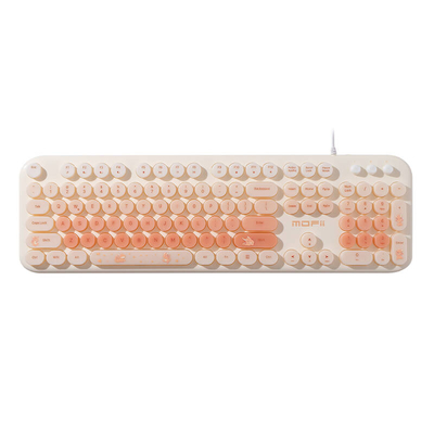 Product Πληκτρολόγιο Ενσύρματο MOFII with backlight Love Me (Beige) base image