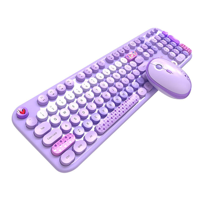 Product Σετ Πληκτρολόγιο Και Ποντίκι Ασύρματο MOFII Lovely 2.4G (Purple) base image