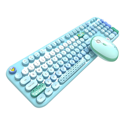 Product Σετ Πληκτρολόγιο Και Ποντίκι Ασύρματο MOFII Lovely 2.4G (Blue) base image