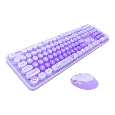 Product Σετ Πληκτρολόγιο Και Ποντίκι Ασύρματο MOFII Sweet New 2.4G (Purple) base image